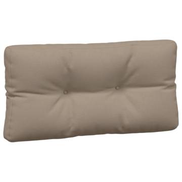 5 pcs Taupe Fabric Pallet Cushions – Outdoor & Indoor Comfort