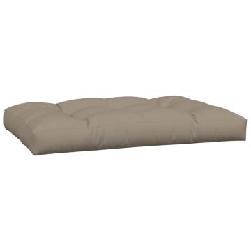 5 pcs Taupe Fabric Pallet Cushions – Outdoor & Indoor Comfort