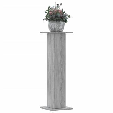 Plant Stands 2 pcs Grey Sonoma - 30x30x95 cm | HipoMarket