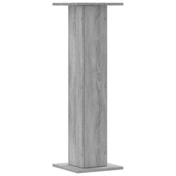 Plant Stands 2 pcs Grey Sonoma - 30x30x95 cm | HipoMarket