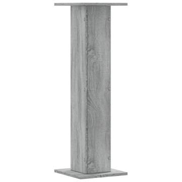 Plant Stands 2 pcs Grey Sonoma - 30x30x95 cm | HipoMarket