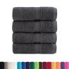 Premium Guest Towels SOLUND | 4pcs Anthracite 30x50cm 600gsm