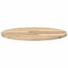 Table Top Round Ø60x2 cm Solid Wood Acacia - Hipomarket