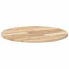 Table Top Round Ø60x2 cm Solid Wood Acacia - Hipomarket