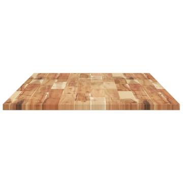 Table Top Rectangular 120x60 cm Solid Acacia Wood | HipoMarket