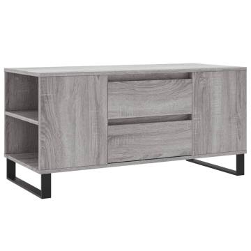 Elegant Grey Sonoma Coffee Table - 102x44.5cm | HipoMarket