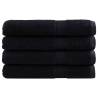  Premium Sauna Towels SOLUND 4 pcs Black 80x200 cm 600 gsm Colour black Size 80 x 200 cm Quantity in Package 4 