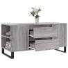 Elegant Grey Sonoma Coffee Table - 102x44.5cm | HipoMarket