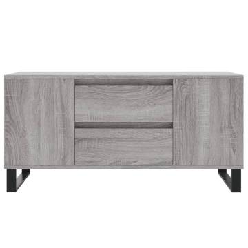 Elegant Grey Sonoma Coffee Table - 102x44.5cm | HipoMarket