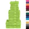 12 Piece Premium Towel Set SOLUND Green - Soft & Durable