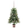 Artificial Pre-lit Christmas Tree with Ball Set 65 cm Green Colour rose Size 65 x 45 cm Quantity in Package 1 Number of Branch Tips 