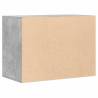 Corner Chest of Drawers - Concrete Grey | 80x41x58 cm