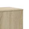 Plant Stands 2 pcs in Sonoma Oak - 33x33x100 cm | HipoMarket