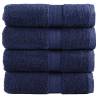  Premium Guest Towels SOLUND 4pcs Navy Blue 30x50cm 600gsm Colour navy blue Size 30 x 50 cm Quantity in Package 4 