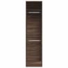 Stylish Brown Oak Wardrobe - 50x50x200 cm | HipoMarket