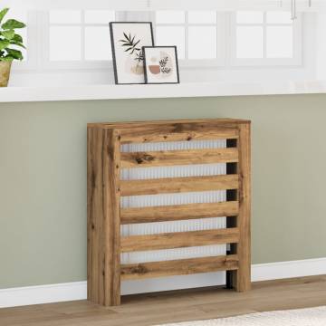 Radiator Cover Artisan Oak 78x20x82 cm | Hipomarket