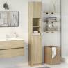  Bathroom Cabinet Sonoma Oak 32x25.5x190 cm Engineered Wood Colour sonoma oak Number of 1 Number of Pieces 