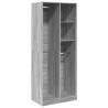 Wardrobe Grey Sonoma 80x50x200 cm - Durable & Stylish Storage