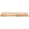 Floating Shelves 2 pcs | Untreated Solid Wood Acacia - HipoMarket