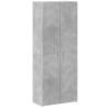 File Cabinet Concrete Grey 60x32x153 cm | Hipomarket