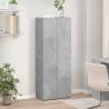 File Cabinet Concrete Grey 60x32x153 cm | Hipomarket