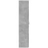 File Cabinet Concrete Grey 60x32x153 cm | Hipomarket