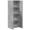 File Cabinet Concrete Grey 60x32x153 cm | Hipomarket