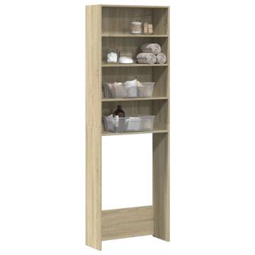 Washing Machine Cabinet Sonoma Oak - Optimal Storage Solution