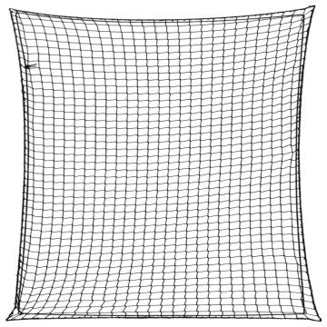 Trailer Net with Elastic Rope Black 3x3 m | Hipomarket UK