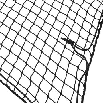 Trailer Net with Elastic Rope Black 3x3 m | Hipomarket UK