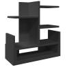 Black Desk Organiser 49x20x52.5 cm | Durable Engineered Wood