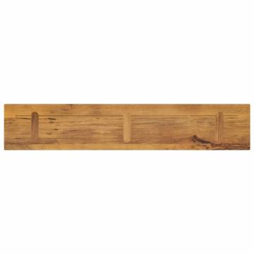 Table Top 180x40 cm - Solid Mango Wood - Rustic Design