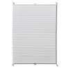 Plisse Blind 50x100cm - White Pleated Blind for Any Room