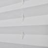 Plisse Blind 50x100cm - White Pleated Blind for Any Room