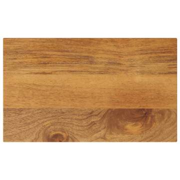 Solid Wood Mango Table Top 50x40 cm - Durable & Rustic Design