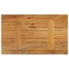 Solid Wood Mango Table Top 50x40 cm - Durable & Rustic Design