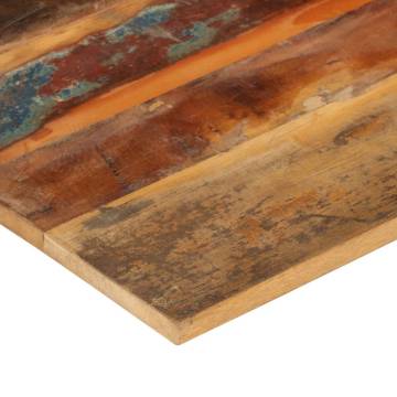 Square Table Top 60x60 cm - Solid Reclaimed Wood