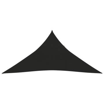 HDPE Sunshade Sail 4x4m Black - UV & Mould Resistant