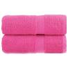  Premium Guest Towels SOLUND 2 pcs Pink 30x50 cm 600 gsm Colour pink Size 30 x 50 cm Quantity in Package 2 