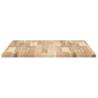 Solid Acacia Wood Table Top 120x70 cm - Durable & Versatile