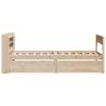 Solid Wood Pine Bed Frame 90x190 cm - Stylish & Durable