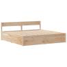 Super King Solid Wood Pine Bed Frame 180x200 cm - No Mattress