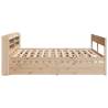 Super King Solid Wood Pine Bed Frame 180x200 cm - No Mattress