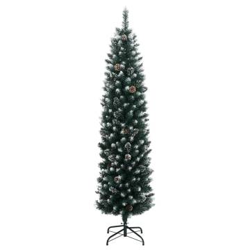 Artificial Slim Christmas Tree 240 cm with 300 LEDs