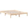 Extra Long Solid Wood Bed Frame 160x210 cm - HipoMarket