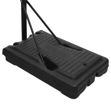 Adjustable Basketball Stand - Height 282-352 cm - Black