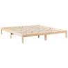 Extra Long Bed Frame 200x210 cm | Solid Pinewood Frame