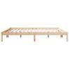 Extra Long Bed Frame 200x210 cm | Solid Pinewood Frame