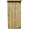 Garden Tool Shed - Impregnated Pinewood, 88x76x175 cm