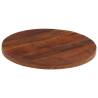 Round Solid Wood Table Top Ø 40 cm - Reclaimed Elegance